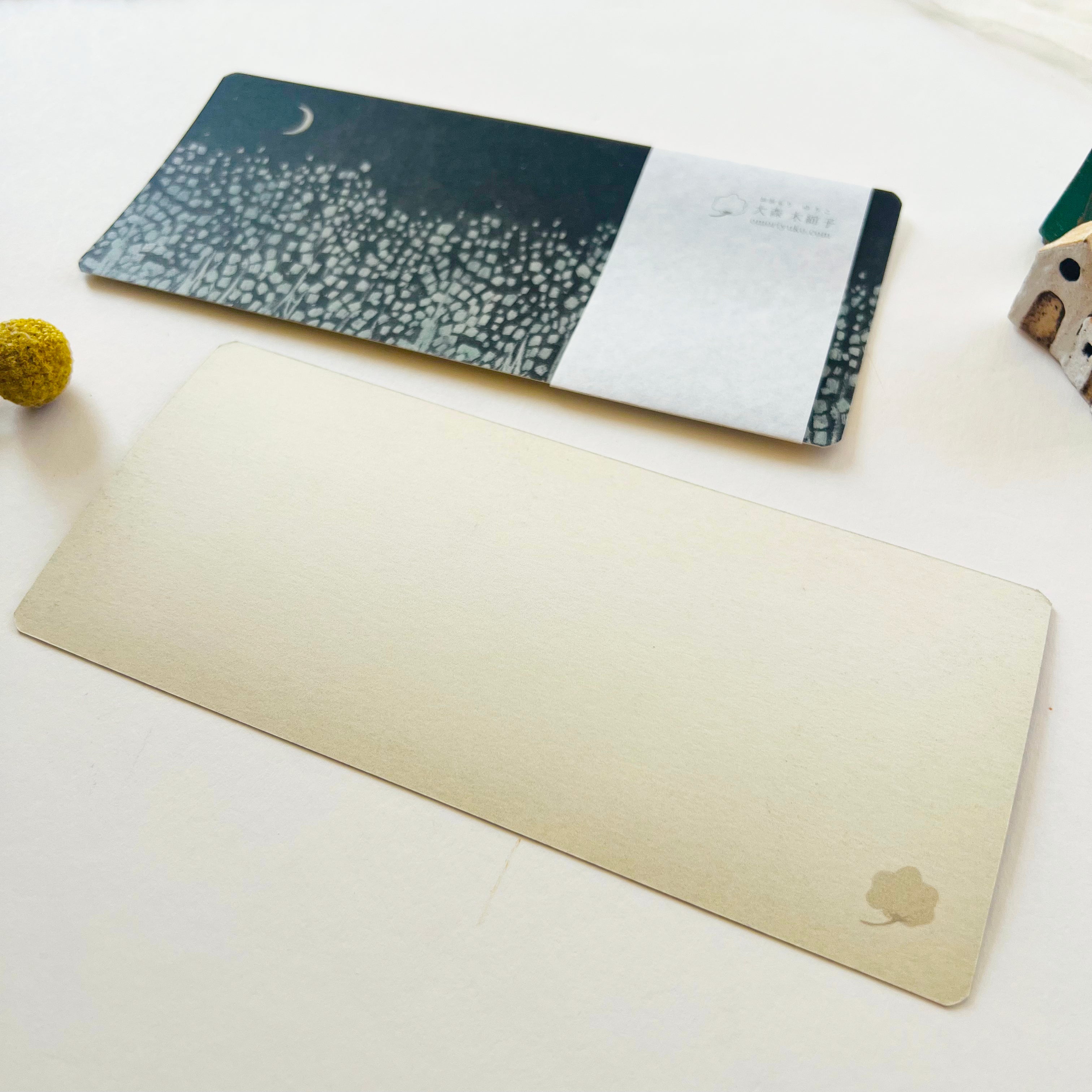 Omori Yuko Note Card - Mikazuki No Mori – niconeco zakkaya
