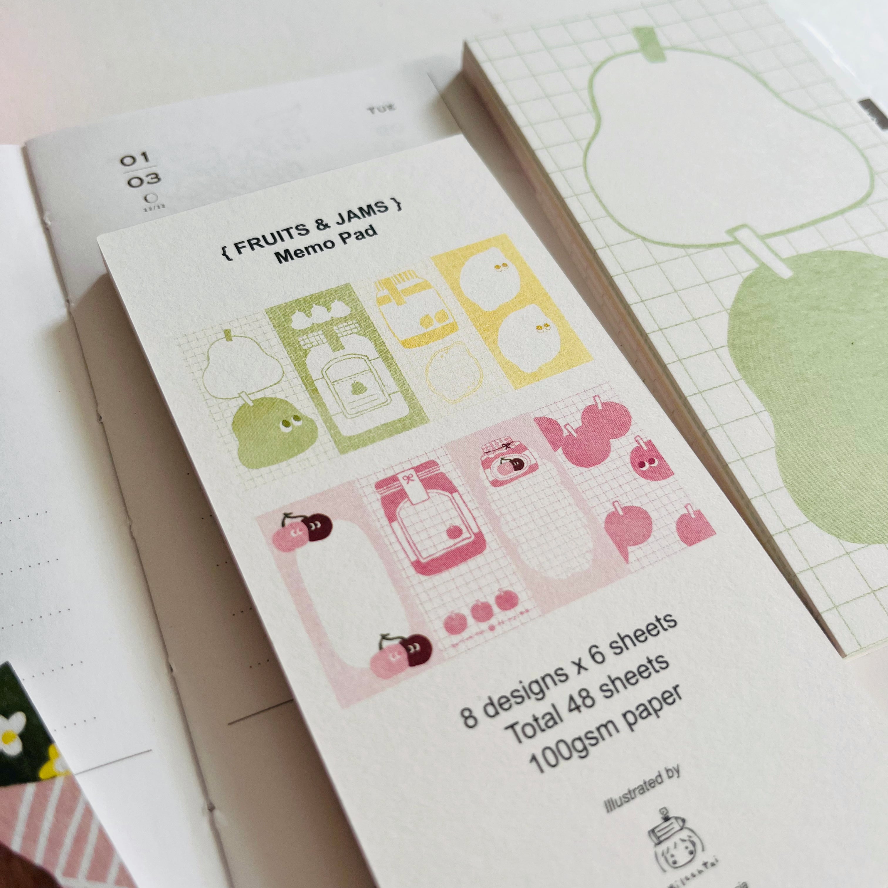 Eileen Tai Studio Fruit Jam: Memo Pad – niconeco zakkaya