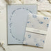 Hutte Paper Works Letter Set - Saxe Blue