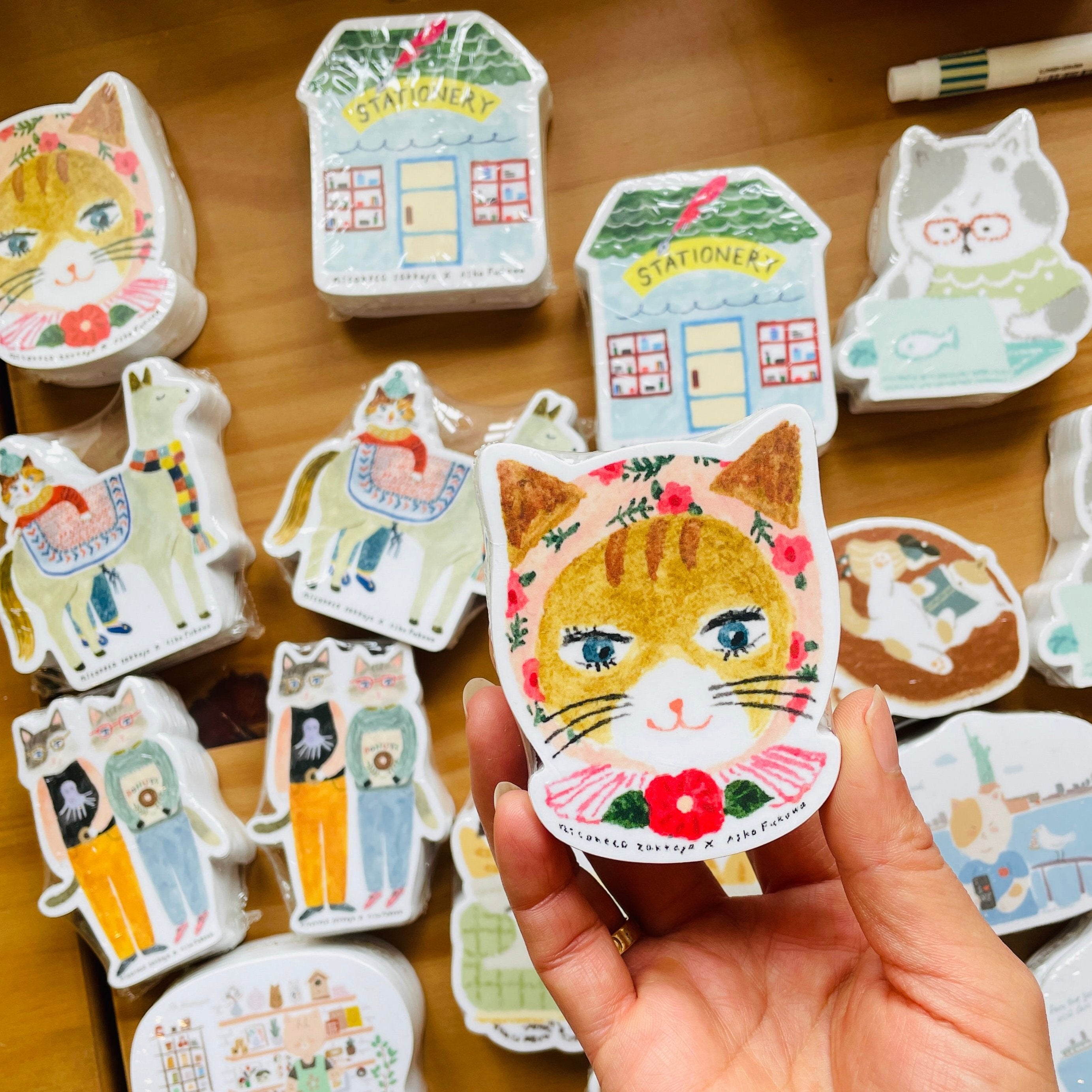 Aiko Fukawa x niconeco Vinyl Stickers – niconeco zakkaya