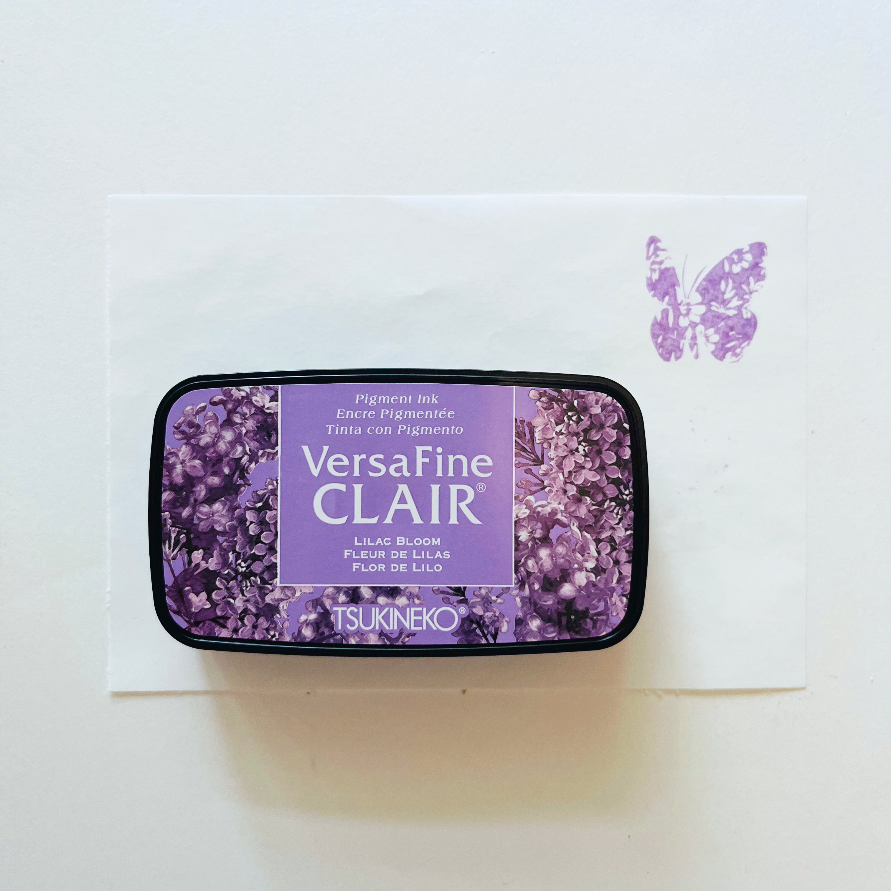 Tsukineko Versafine Clair Pigment Ink - Lilac Bloom