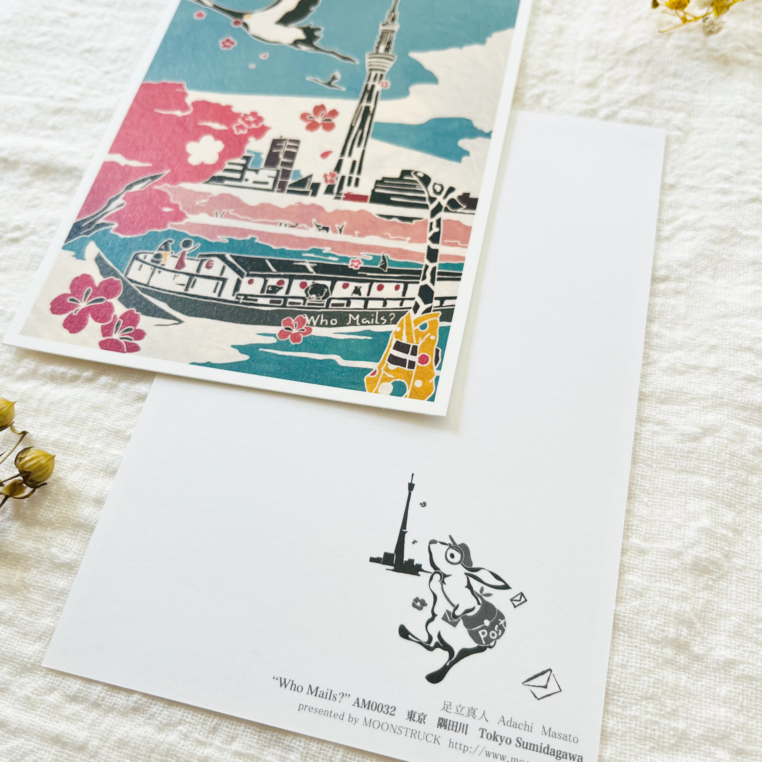 Masato Adachi Who Mails Postcard - Sumidagawa – niconeco zakkaya