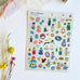 Aiko Fukawa Clear Sticker - Cats & Buttons(A5)