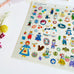Aiko Fukawa Clear Sticker - Cats & Buttons(A5)