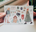La Dolce Vita Print-On Sticker - Stationery Girl