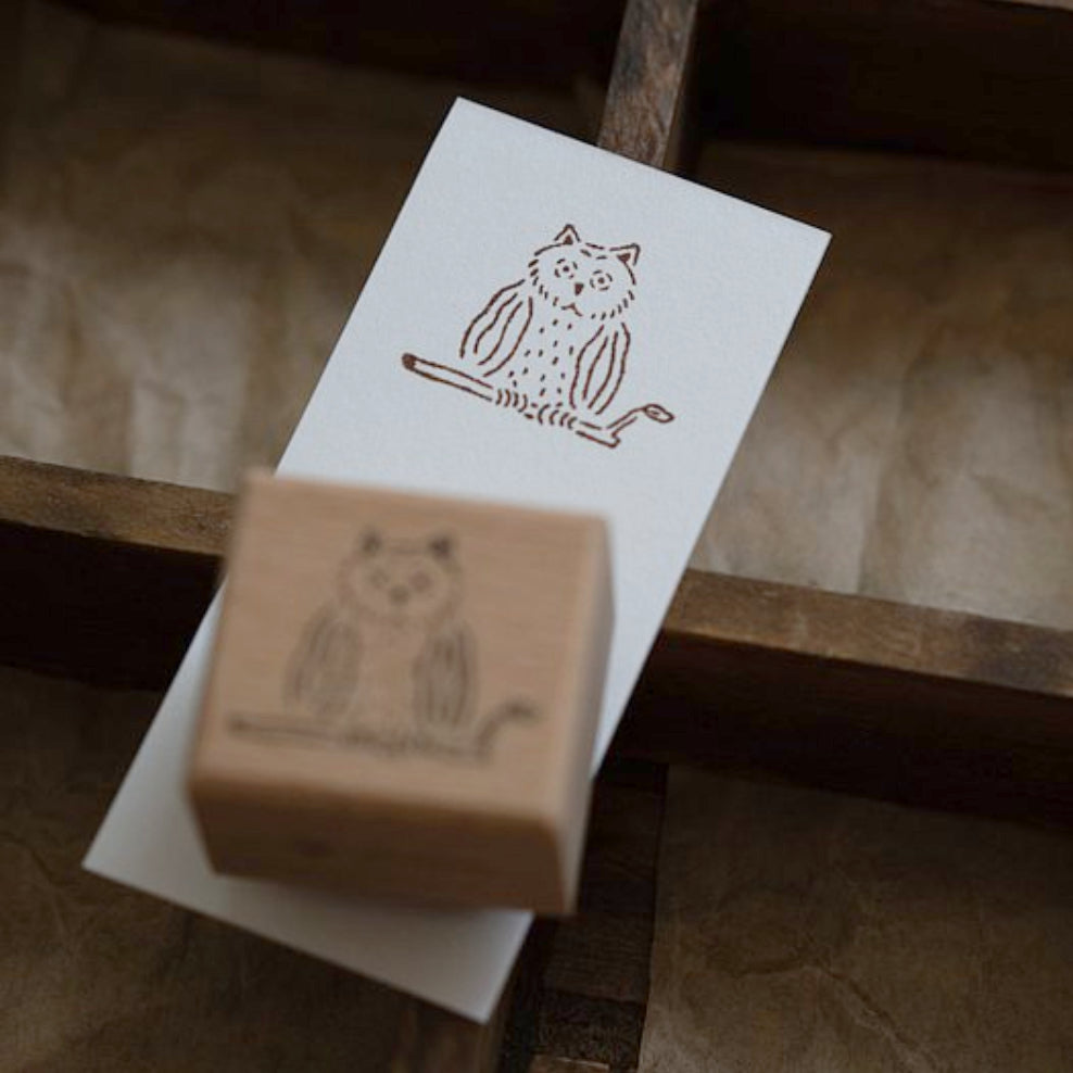 Ivy Snow Stamp - Owl