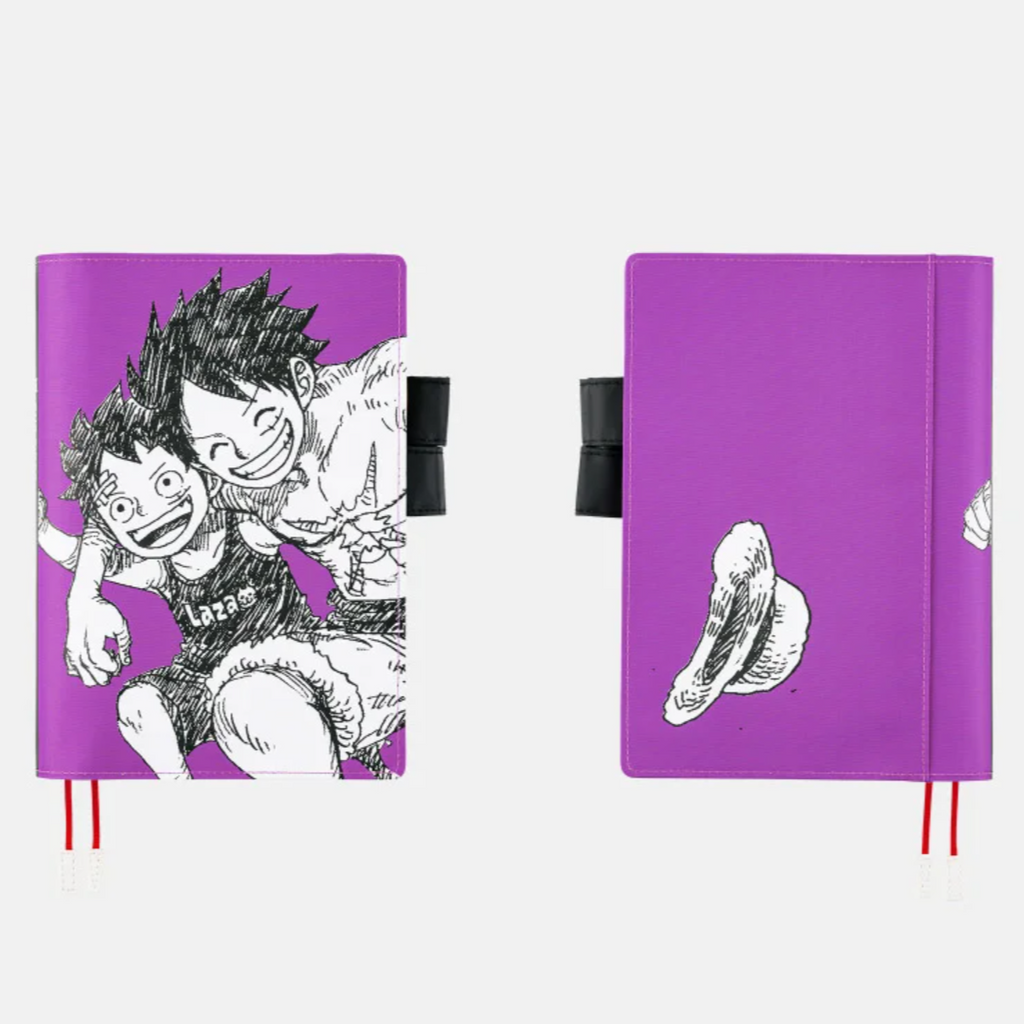 Hobonichi Techo x ONE PIECE Cousin Cover - Purple Straw Hat Luffy (A5)