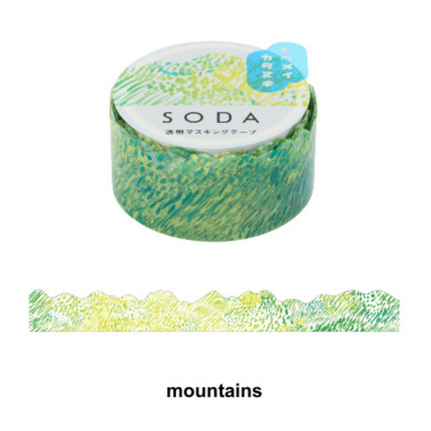 SODA Clear Tape - Mountains