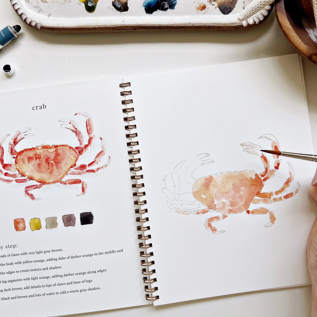 Emily Lex Watercolor Work Book - Animals - niconeco zakkaya