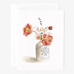 Emily Lex Mini Notecard - Vintage Bouquet