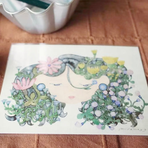 Misshoegg Flower Girl Postcard