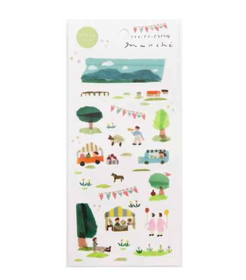 Miki Tamura Sticker Sheet - Marche
