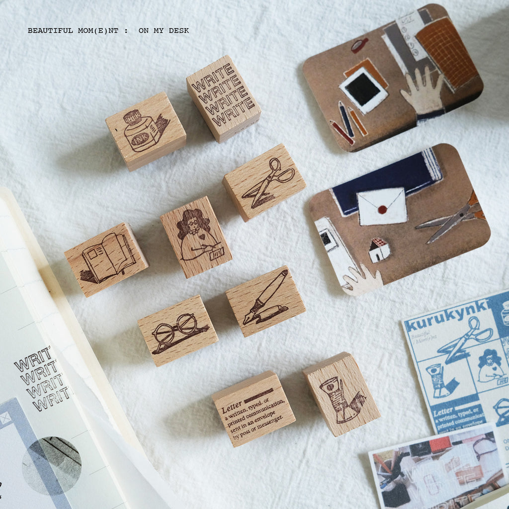 Kurukynki Beautiful Moment Series Stamp Set - Write