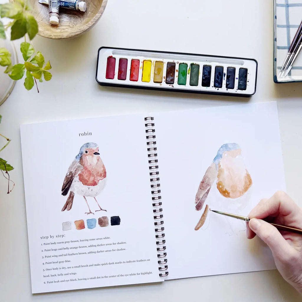 Emily Lex Watercolor Work Book - Birds – niconeco zakkaya