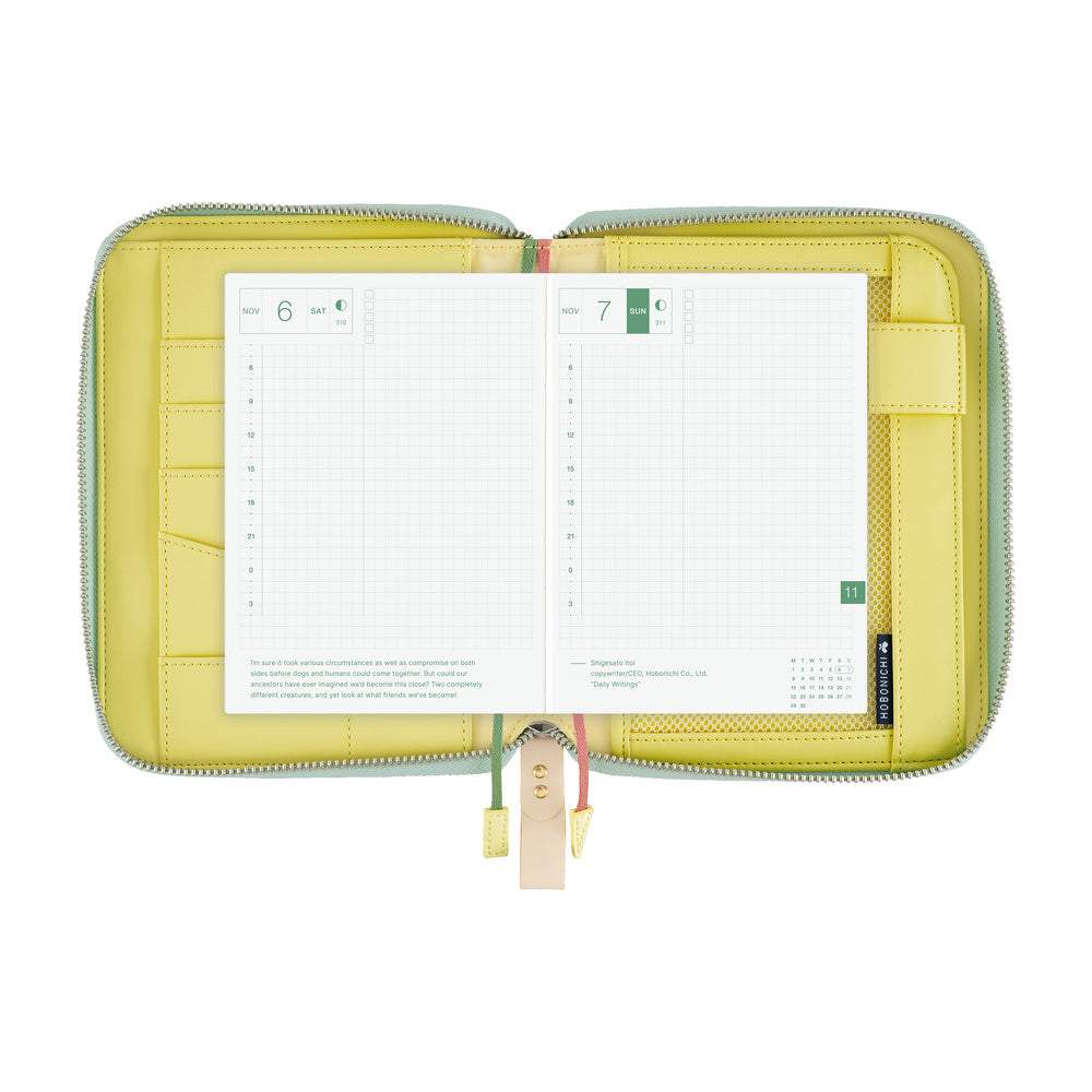 Hobonichi Techo Cover mina perhonen: glass flower (Pink Mix) [A6