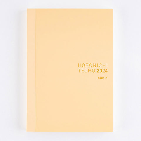 Pre-order Hobonichi Techo 2024 English Cousin Book (A5) - Early October Delivery