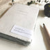 Belinda Love Lee Handmade Notebook - A Big Book of Important Notes(Sage)