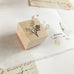 Hutte Paper Works Botanical Rubber Stamp - Mimosa
