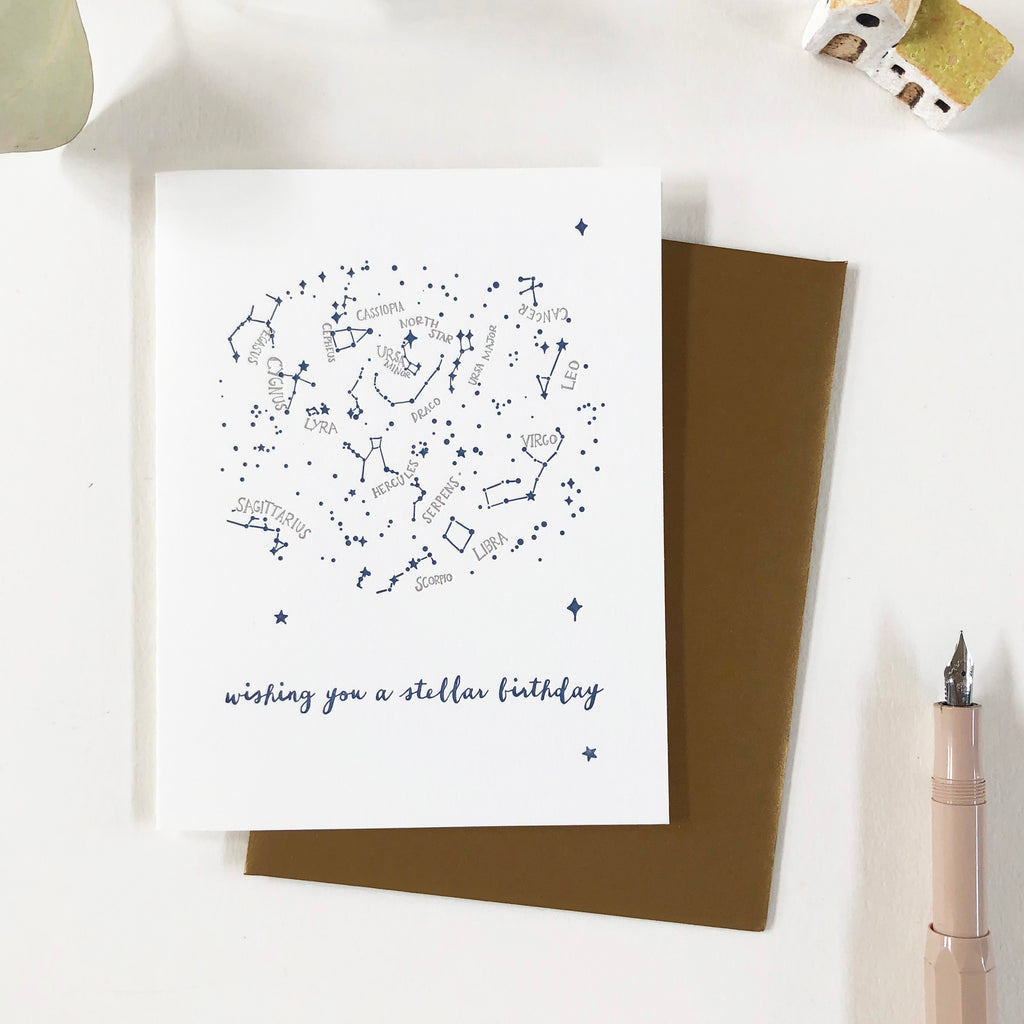 Lark Press Card - Wishing You A Stellar Birthday