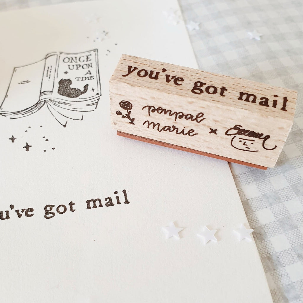 Yeon Charm Original Rubber Stamp - You've got mail