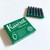 Kaweco Ink Cartridges 6 Pieces - Palm Green