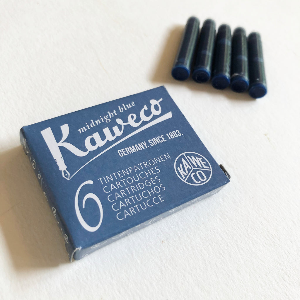 Kaweco Ink Cartridges 6 Pieces - Midnight Blue