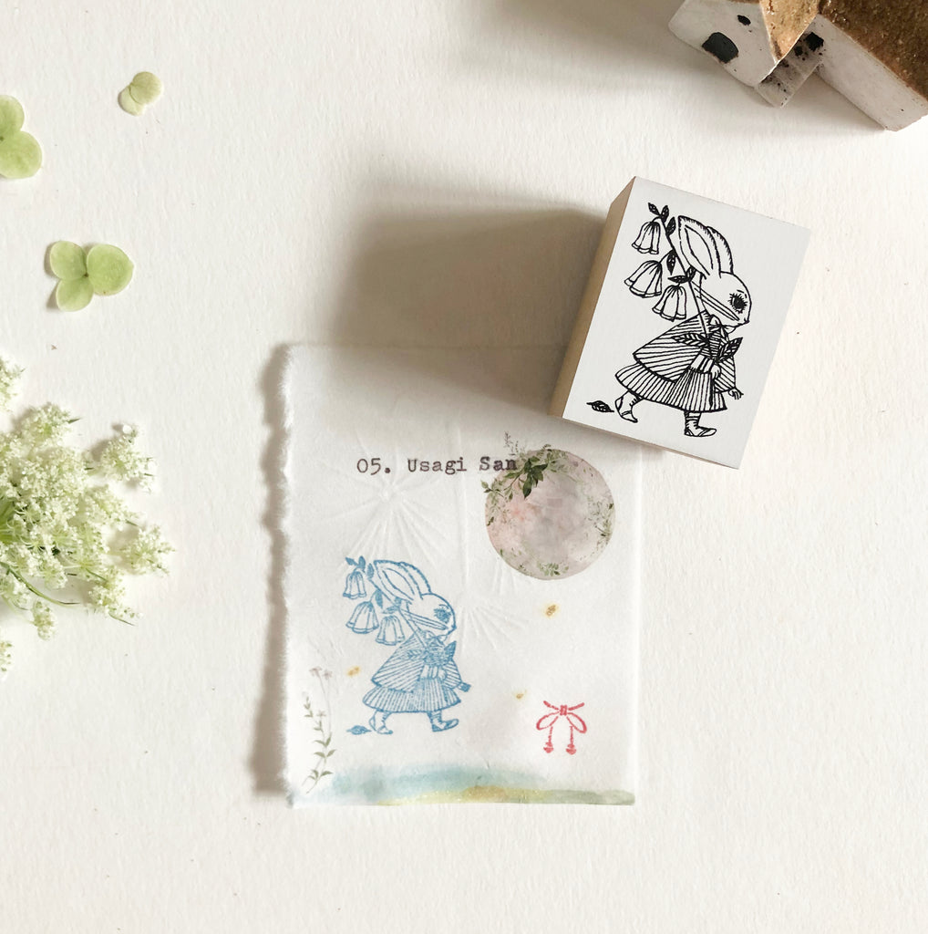 niconeco x Ryoko Ishii Collabration Rubber Stamp - Usagi San