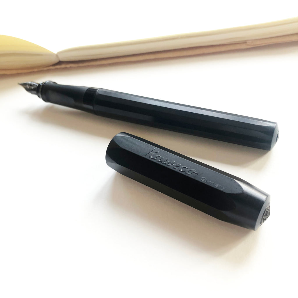 Kaweco Perkeo Fountain Pen - Full Black(Fine Nib)