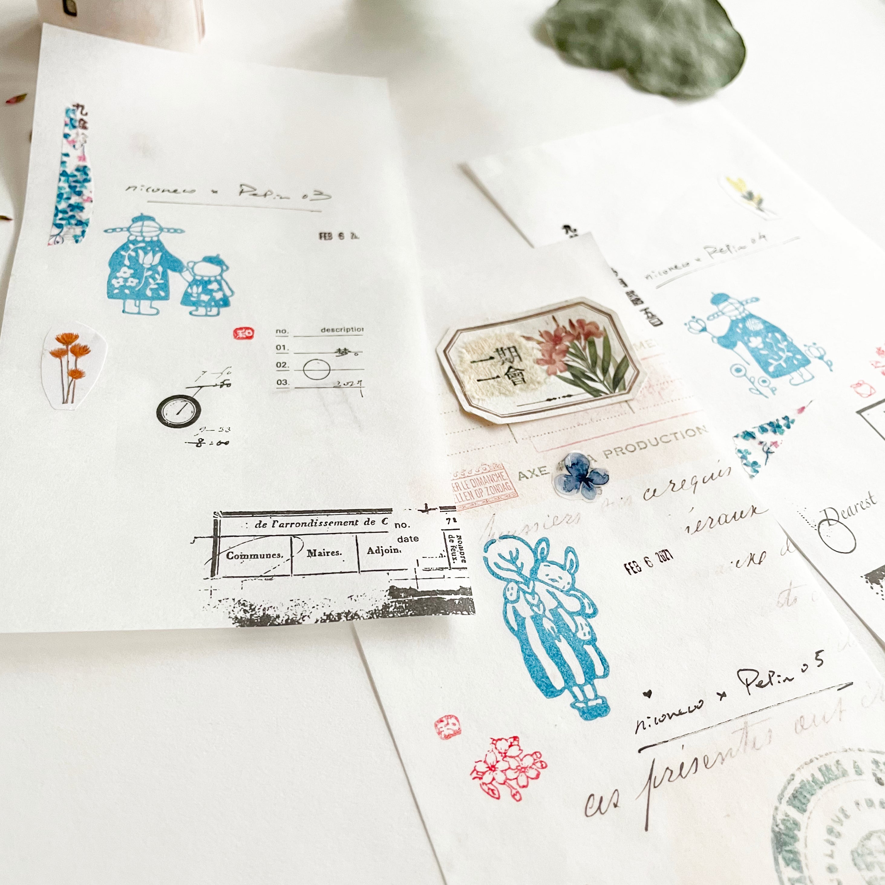 niconeco x PEPIN Collaboration Stamp 04 - For You – niconeco zakkaya