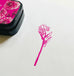 Tsukineko Versafine Clair Pigment Ink - Charming Pink