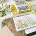 ten to sen Letterpress Note Cards - Little Garden