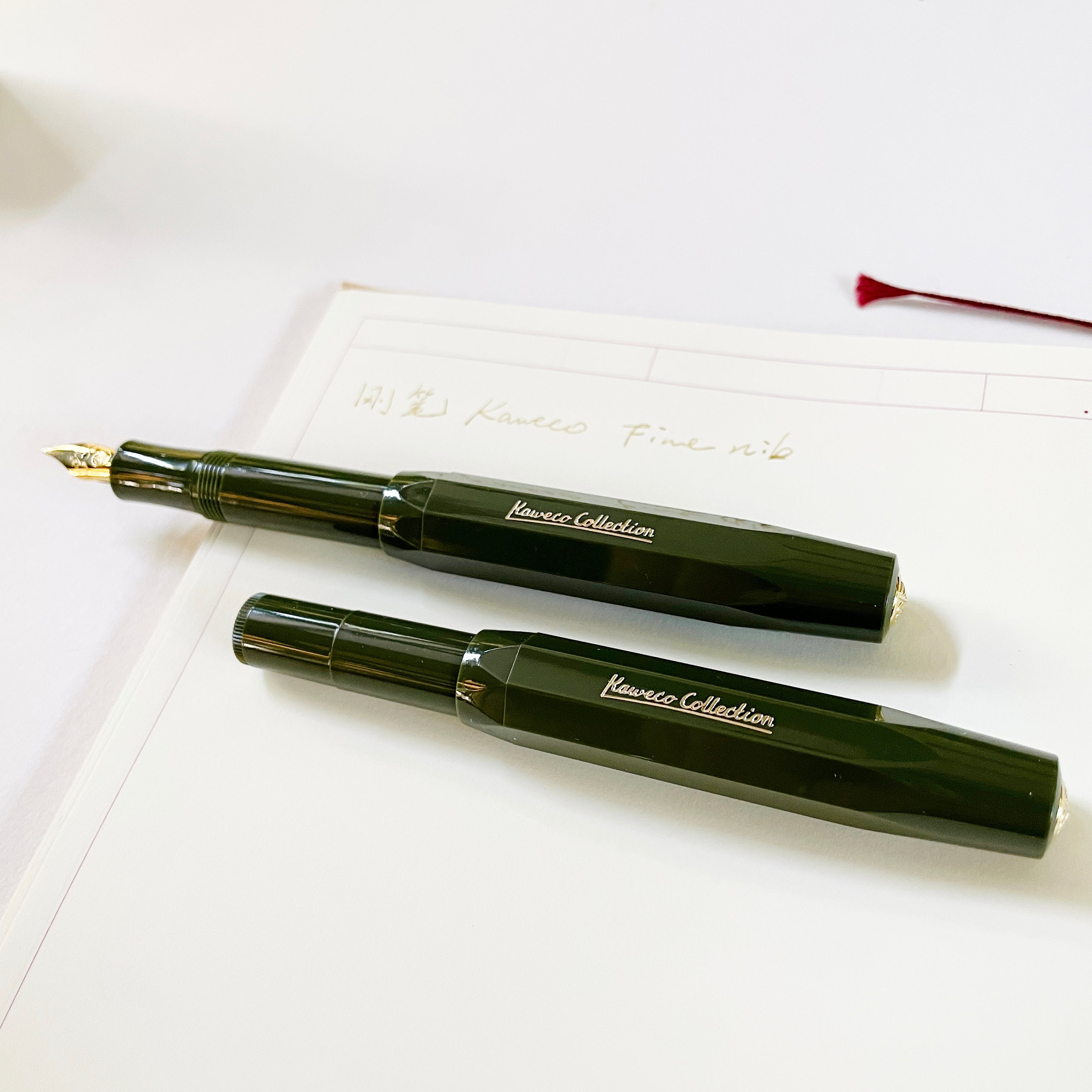 Kaweco Sport Fountain Pen - Dark Olive (Collector's Edition) - The