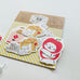 Furukawa Paper Flake Sticker - Relaxing Neko