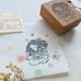 Black Milk Project Rubber Stamp - Hugs and Flowers