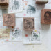 Black Milk Project Rubber Stamp - Floral Chimney (Mini House)