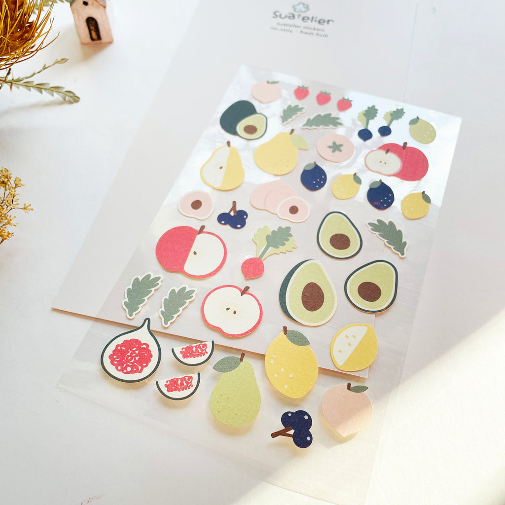 SUATELIER Fresh Fruit Sticker(1074)