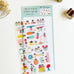 Furukawa Paper Planner Clear Sticker - Sisters