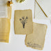Farmette Letterpress Card with Envelope - Narcissus