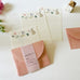 Michikusa Japanese Paper Mini Letterset - Petal