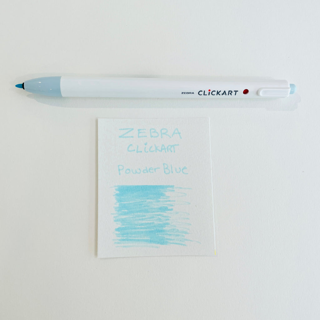 Zebra ClickArt Marker Pen 0.6mm Blue