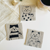 Classiky x Shion Sugawara Embroidery Linen Coaster