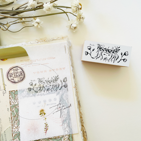 Haruna Deguchi x niconeco zakkaya Collaboration Stamp - Secret