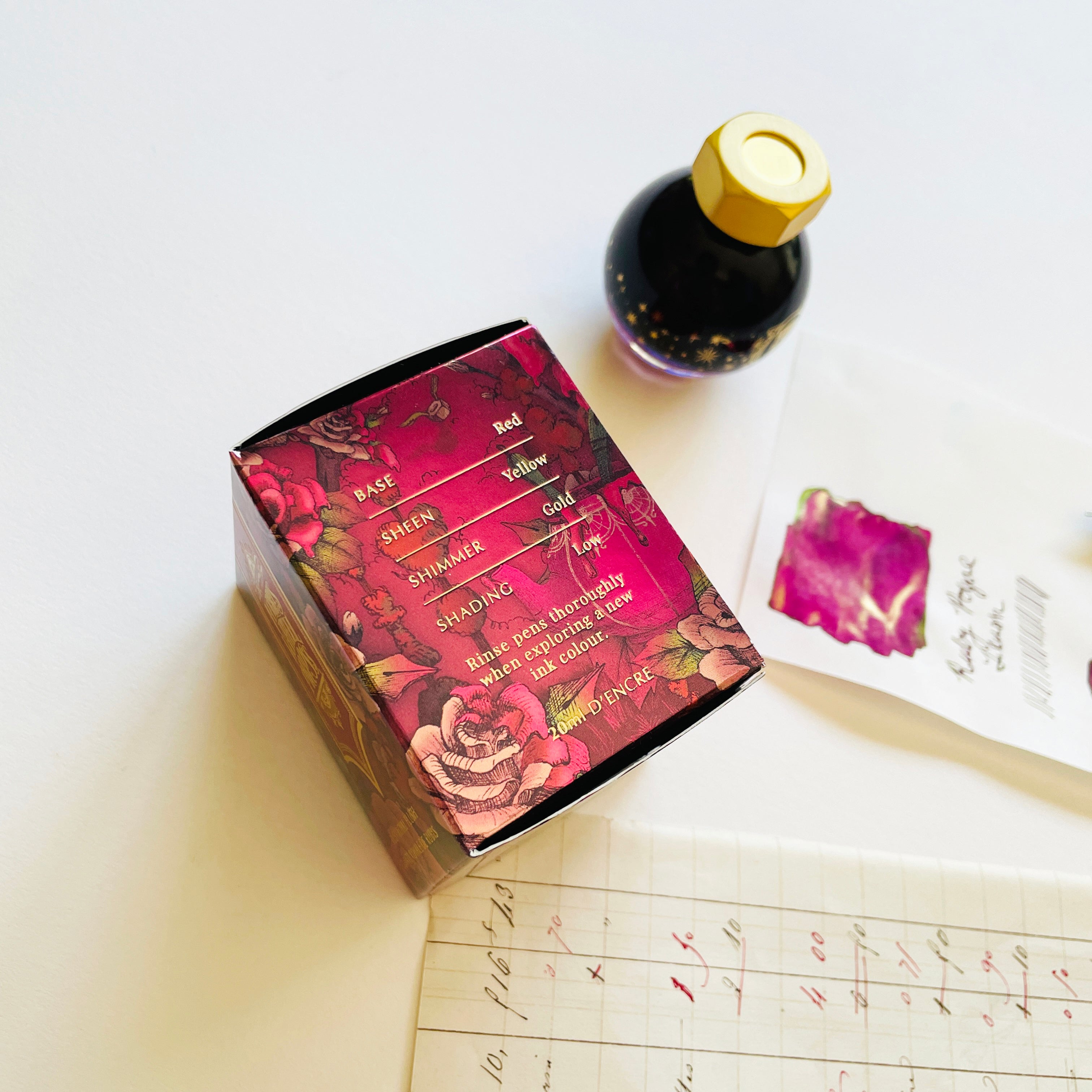 Ferris Wheel Press Down The Rabbit Hole - Ruby Royal Flush Ink