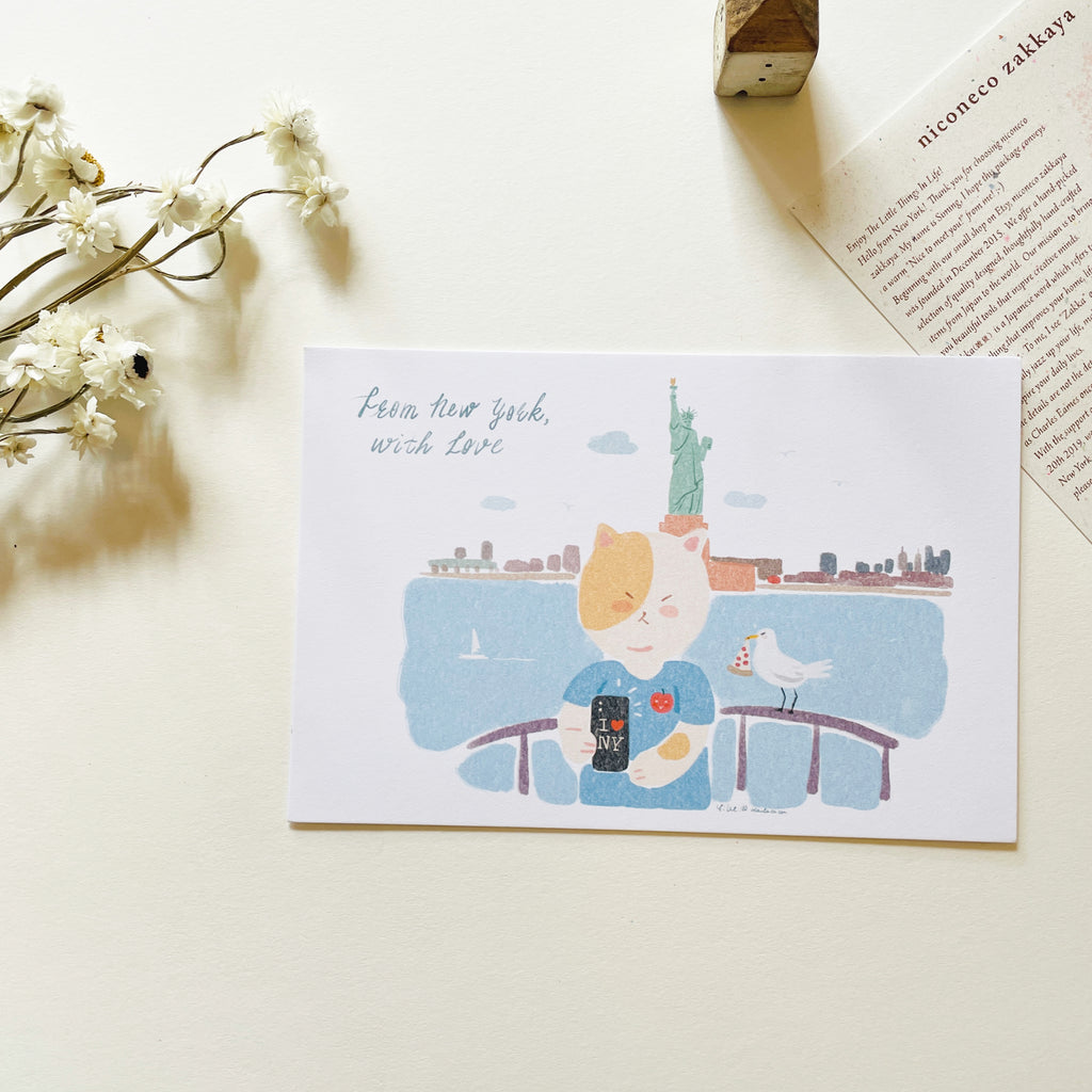 niconeco Postcard - From New York With Love