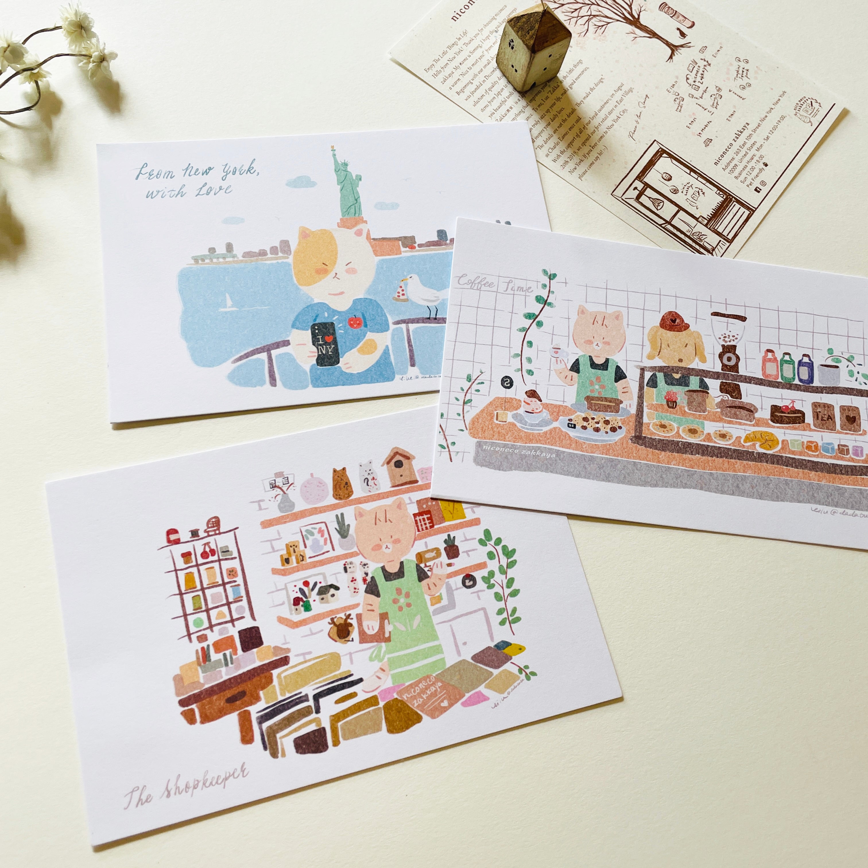 niconeco Postcard - Coffee Time – niconeco zakkaya