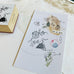 niconeco x Mitobe Naoko Rubber Stamp - Cat & Flower