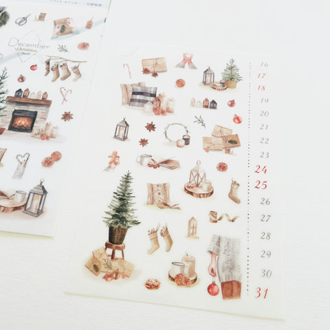 MU Print-On Christmas Sticker(1016)