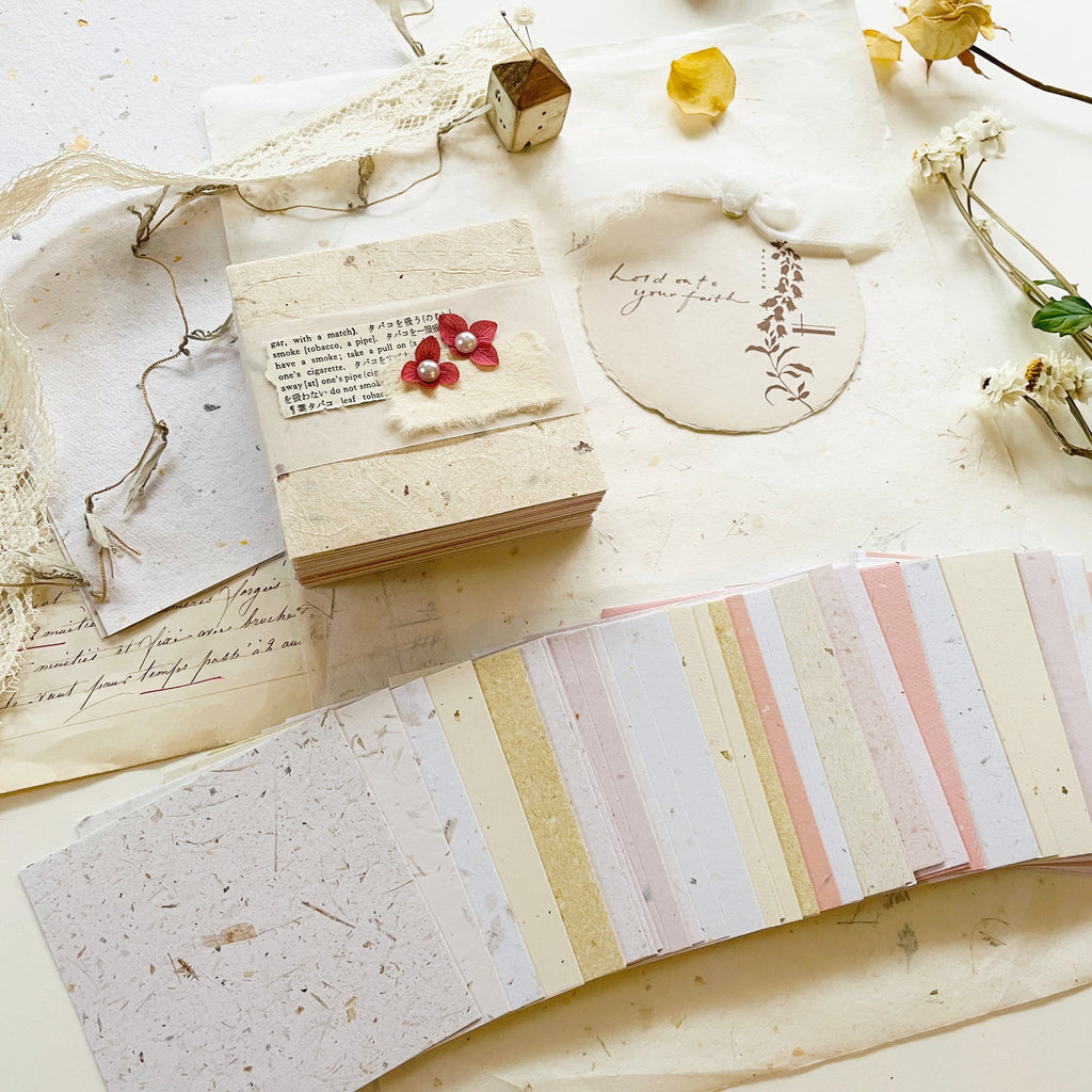 Cikitacikii Handmade Paper Box Bundle(100 Sheets)