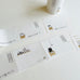 Shinzi Katoh Sticky Notes Roll - Cat Office