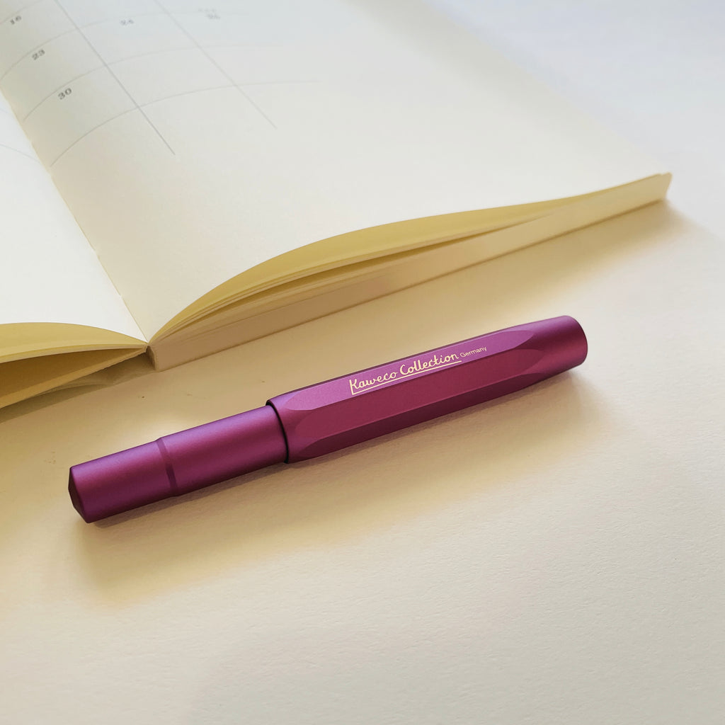 Kaweco AL Sport Fountain Pen - Vibrant Violet(Fine Nib) - niconeco zakkaya